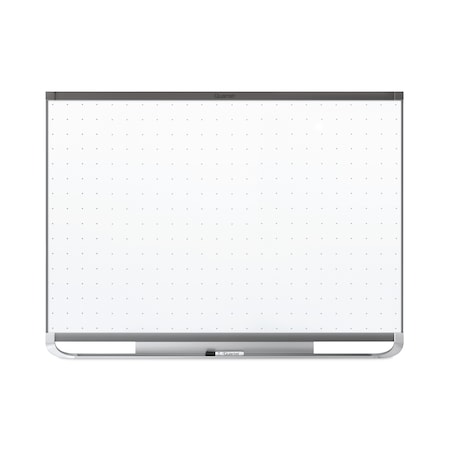 Quartet Prestige 2 Magnetic Total Erase Whiteboard, 72 x 48, Black Frame TEM547B